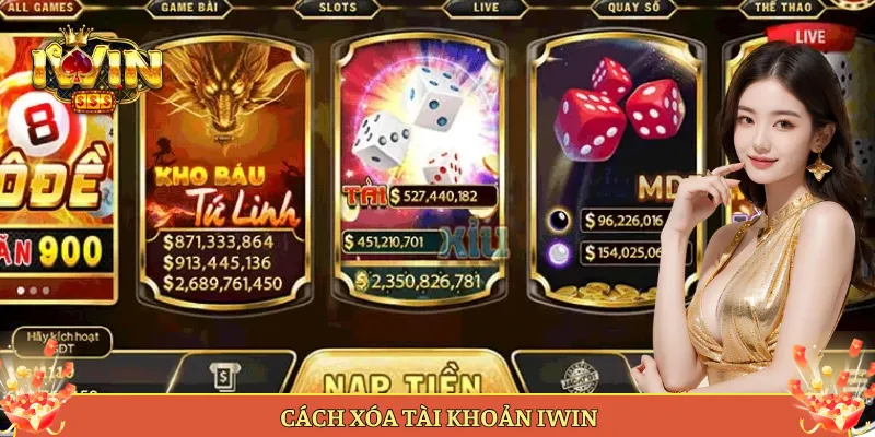 Cách Xóa Tài Khoản iWin