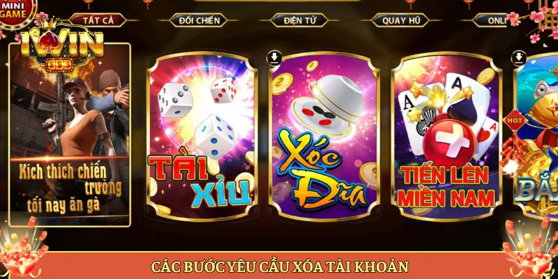 Các Bước Yêu Cầu Xóa Tài Khoản