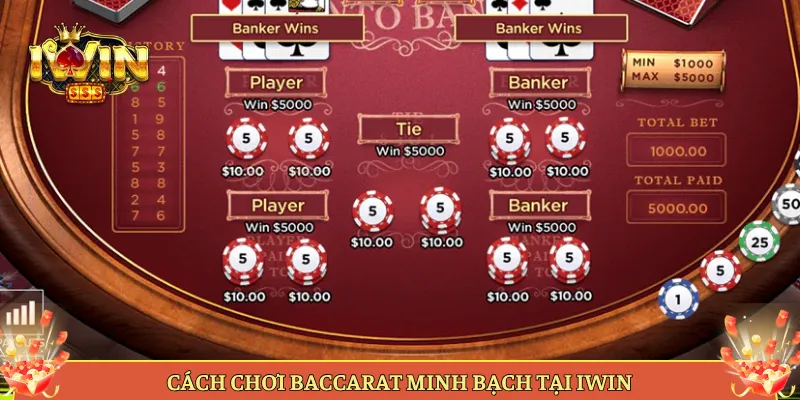 Cách Chơi Baccarat Minh Bạch Tại iWin